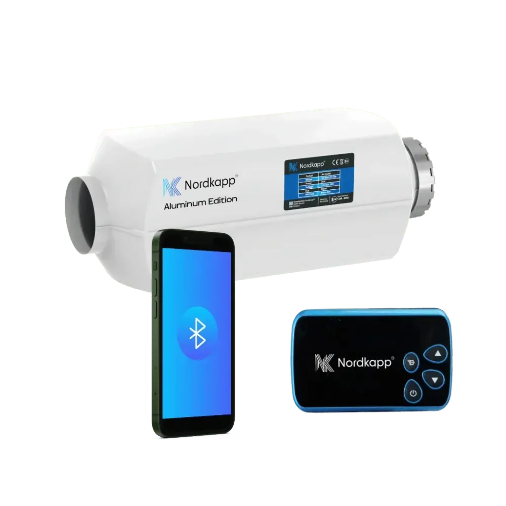 Дизелов въздушен отоплител Air Bluetooth 2kW, 5kW и 8kW 12V/24V за Обединеното кралство Nordkapp®