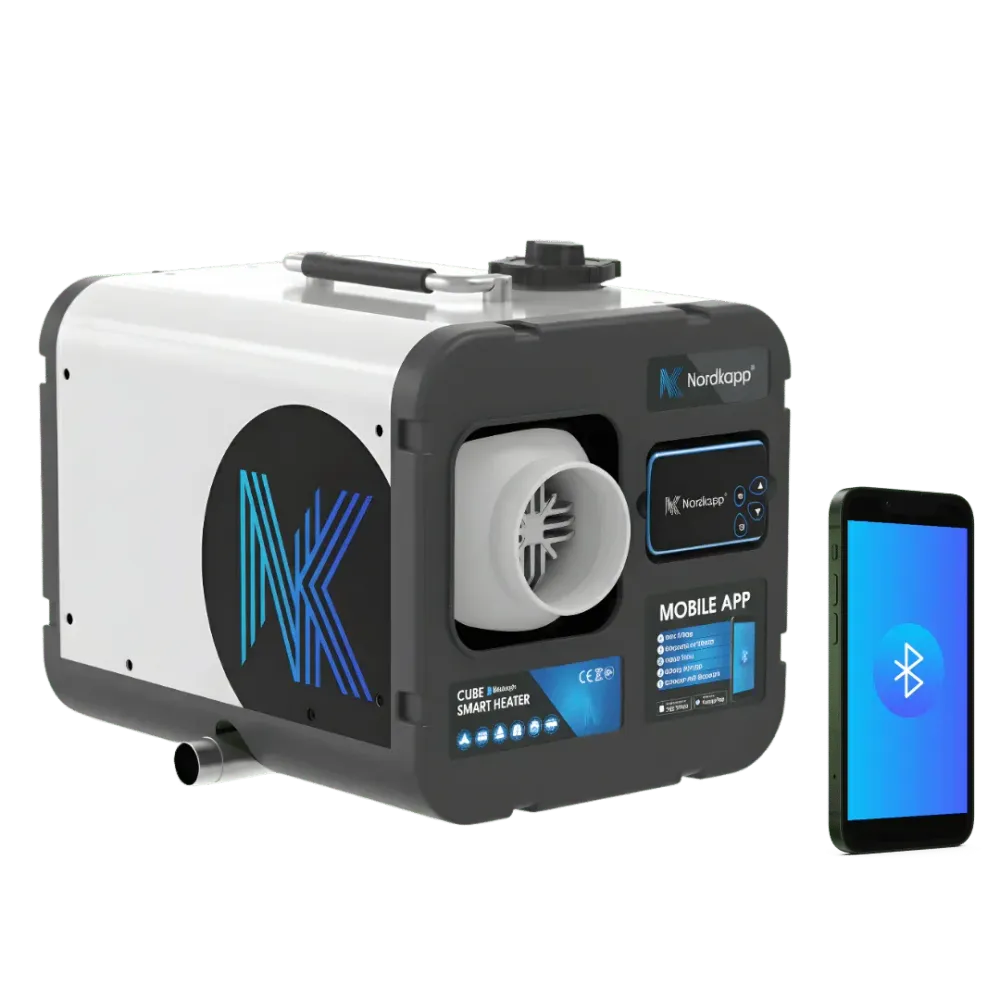 Cube Bluetooth 5kW и 8kW дизелов въздушен нагревател Nordkapp®