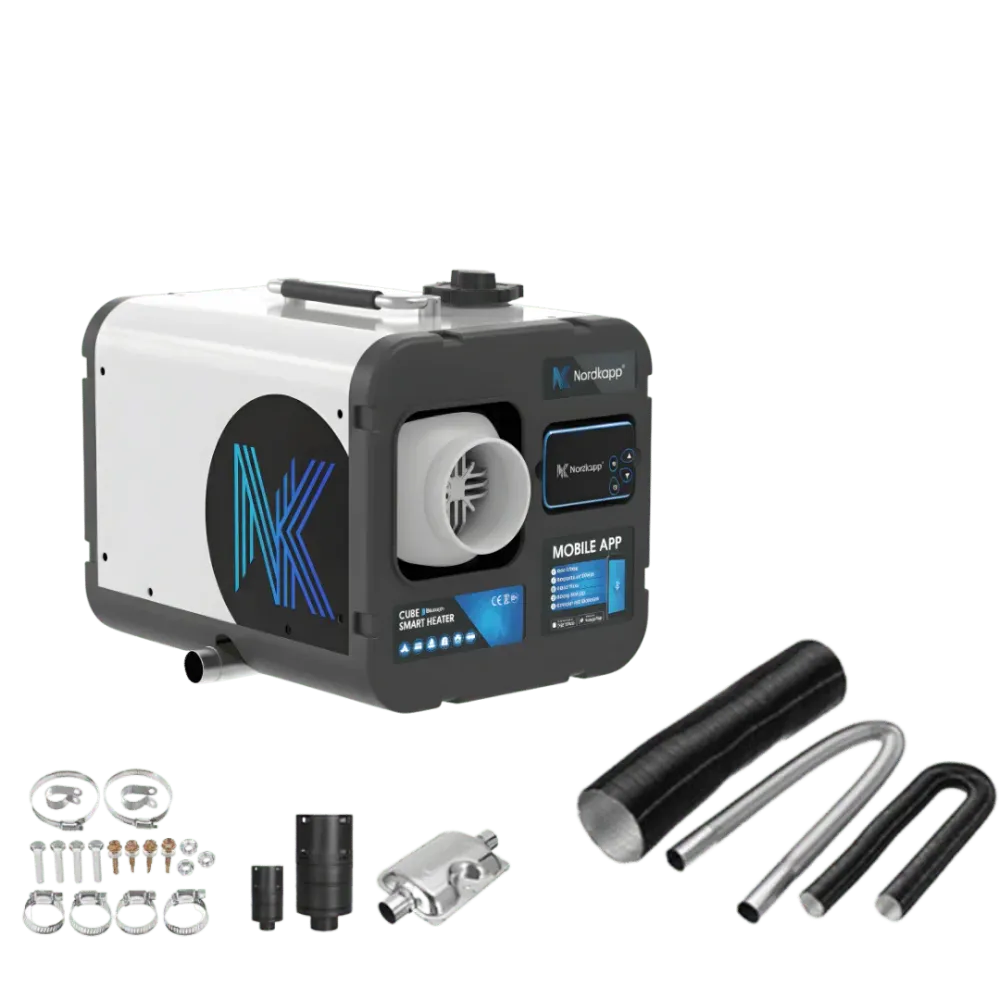 Cube Bluetooth 5kW и 8kW дизелов въздушен нагревател Nordkapp®