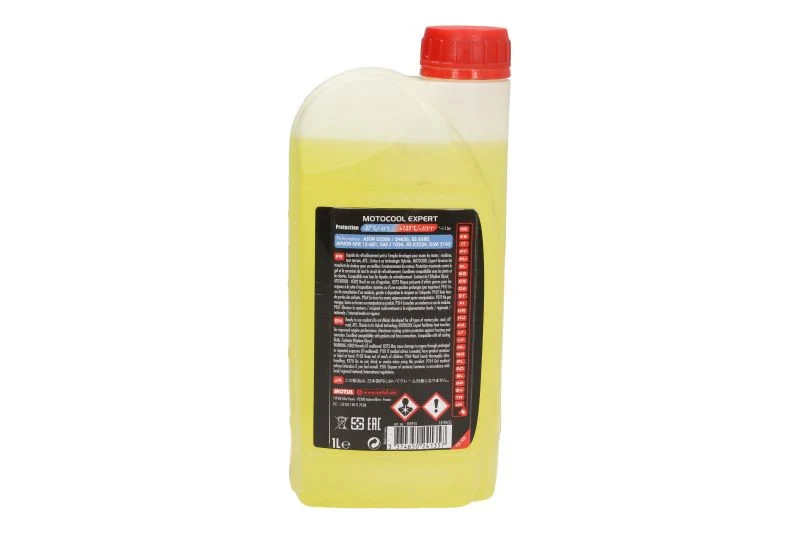 Антифриз Motul Motocool Expert 1L, жълт готов за употреба, до - 37°C