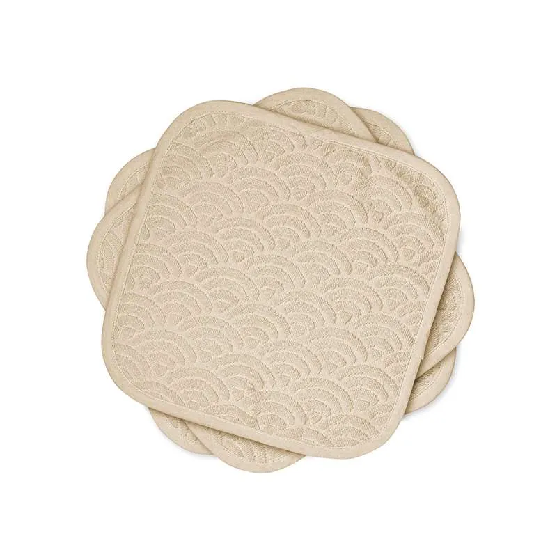 Cam Cam Copenhagen Washcloths - 3-pack - GOTS - Almond