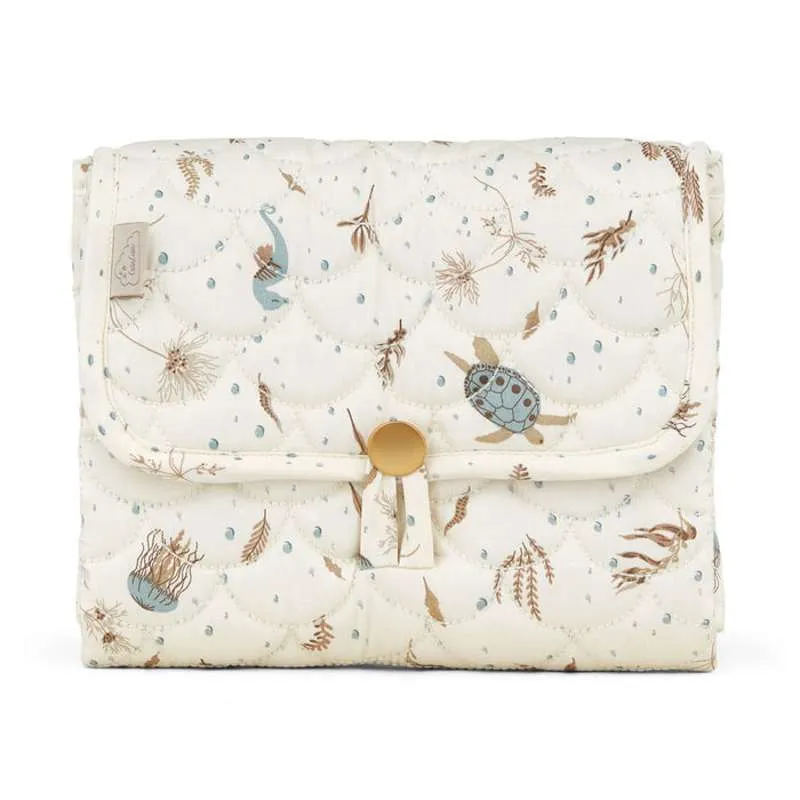 Cam Cam Copenhagen Changing mat - Quilted - OCS - Sea Garden