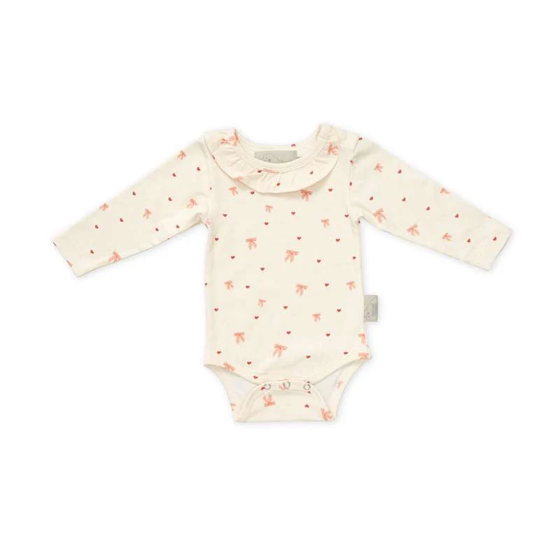 Cam Cam Copenhagen Long-sleeved Body - Holly - GOTS - Bows 56