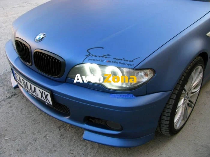 Ангелски Очи Диодни за BMW E46 купе (2003+) с 66 диода - Жълт цвят