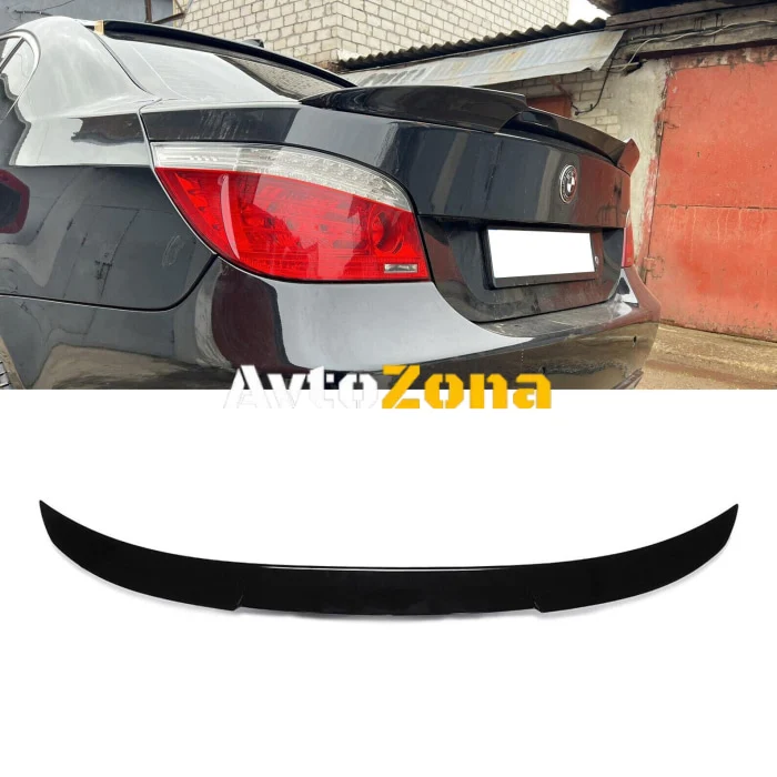 BMW E60 (2004-2010) - Спойлер за багажник M4 Style - черен цвят