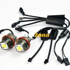 160W Лед крушки за ангелски очи за BMW E39 / E60 / E53 X5 / E65 / E87 / E63 - бял цвят - 7000 лумена