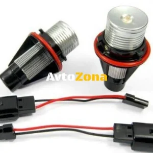 5W Лед крушки за ангелски очи за BMW E39 / E60 / E53 X5 / E65 / E87 / E63 - червен цвят