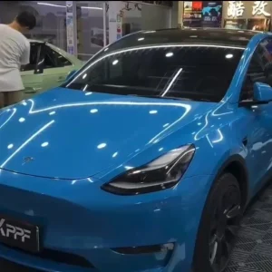 Фолио Crystal Ice Cream Blue - 1.52м. х 18м.