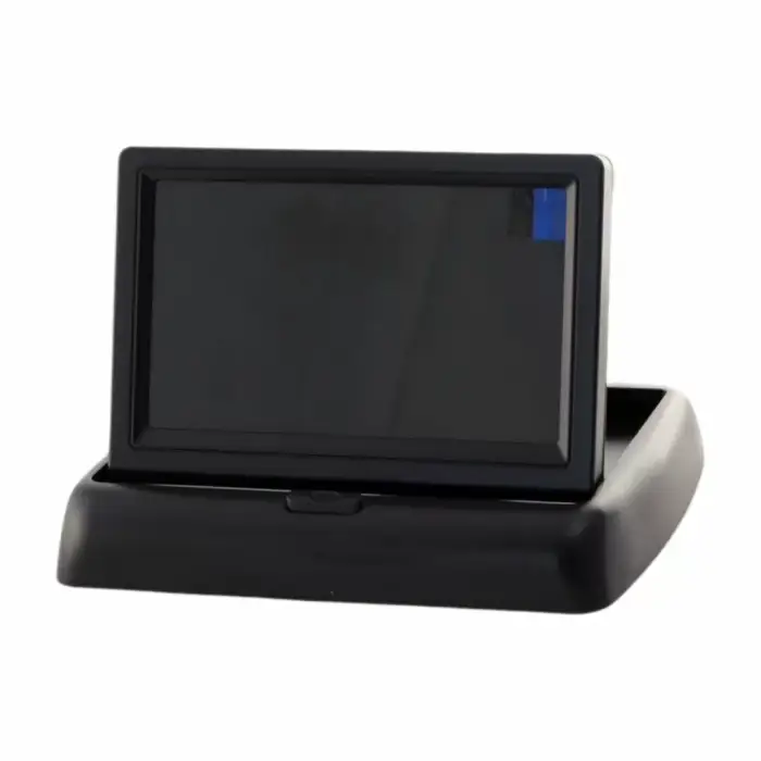 Цветен 4.5" LCD Дисплей за Камера за Задно Виждане – Компактен и Сгъваем Дизайн 🚗📺