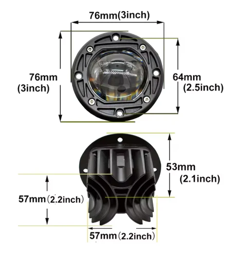Диоден халоген 1LED-YX-WY VD891308