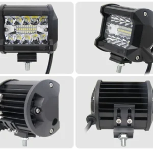 Халоген -LED BAR- 60 W (1бр.) 9.5 см. Кола Бус Камион Трактор Лодка