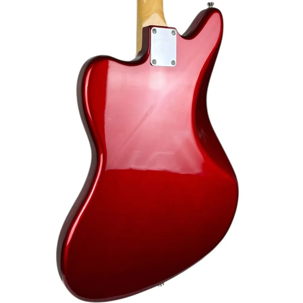 Fender Japan FSR Traditional 60s Jaguar 2025 - Candy Apple Red - Със съвпадащ глава