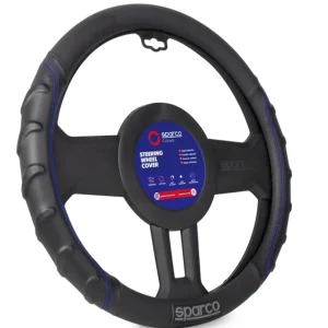 Калъф за волан SPARCO РЕЛЕФЕН със син кант