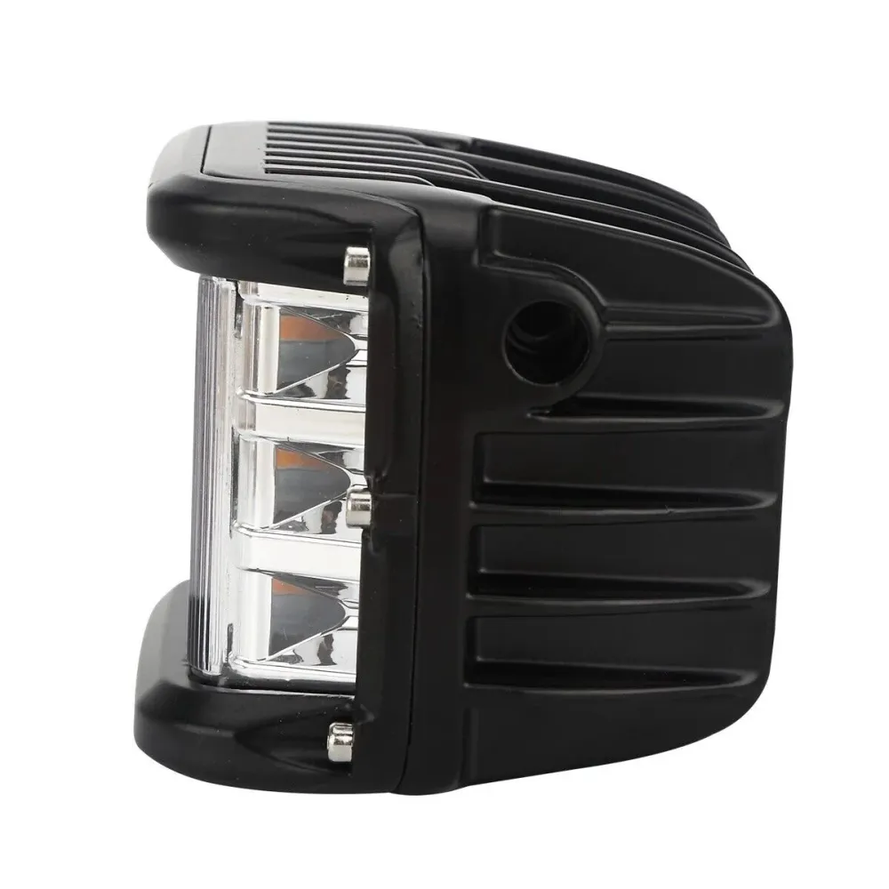 LED БАР ХАЛОГЕН 45W - Аварийна Лампа Бяла + Оранжева Светлина