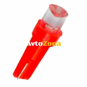 Лед крушки тип T5 12V/1,2W червен