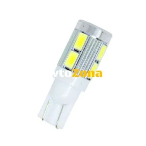 Лед крушки за 24V тип T10 5W с 10 диода тип 5630 - подходящи за дневни светлини