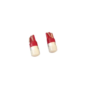 Led крушки габаритни T10 W5W Червени