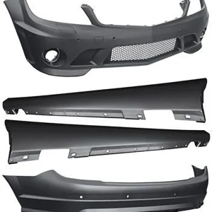 Body kit за Mercedes C-class W204 (2007-2011) AMG Design