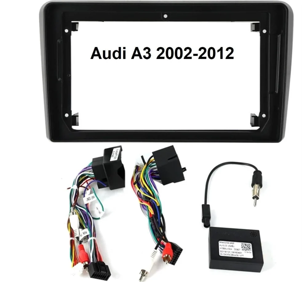02-08 Audi A3 Рамка с кабели за Мултимедия
