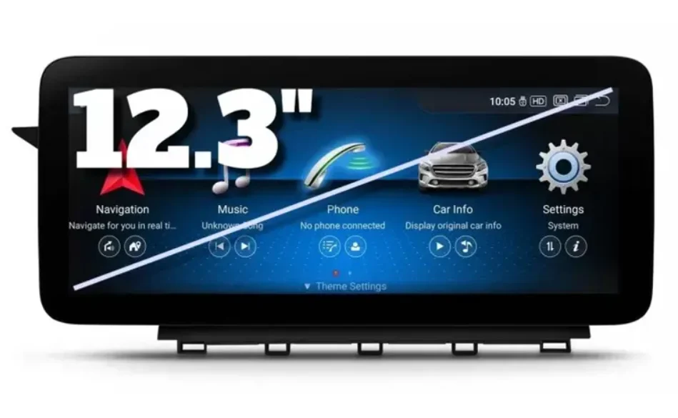 Мултимедия 12.3 Mercedes-Benz S18 2+32G+Вентилатор + Адаптер и Кабели
