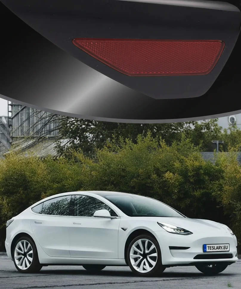 Отражение на пристанището на вратата на лявата страна 1084854-99-J за Tesla Model 3 Y 2017-2023