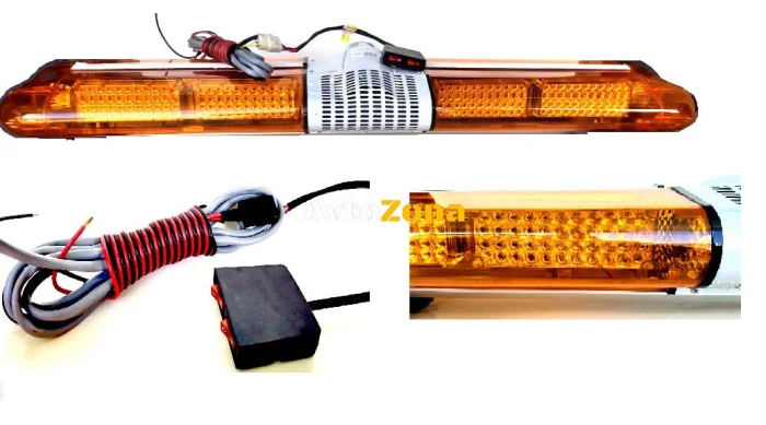 Аварийна сигнална лампа 120см маяк LED бар 352 LED 12V