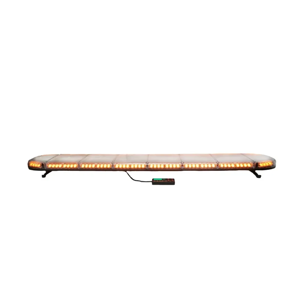 Сигнална лампа маяк 12-24V с жълта светлина 1750x275x125мм Breckner Germany