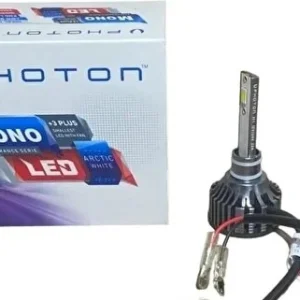 Комплект uмалени mини лед диодни крушки H1 Х1 12-24V 70W 10000lm за фарове Can Bus без грешки Photon Mono LED +3 Plus