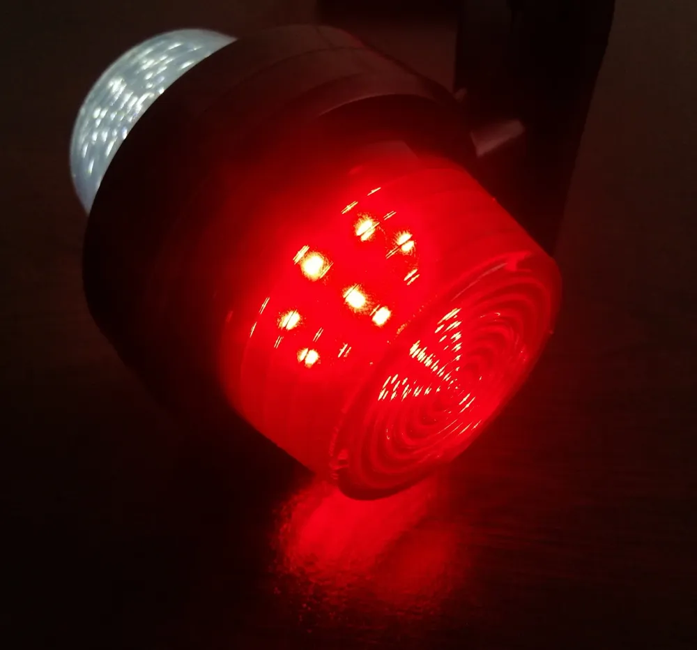 Комплект от 2 броя 12-24V ЛЕД LED Диодни Странични Маркери Рогчета Светлини Опушено Стъкло За Камион Ремарке Каравана Кемп...