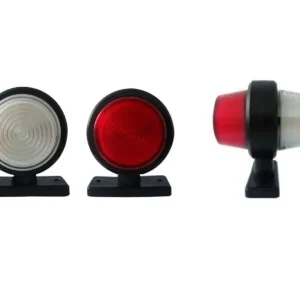 Комплект от 2 броя 12-24V ЛЕД LED Диодни Странични Маркери Рогчета Светлини неон ефект За Камион Ремарке Каравана Кемпер А...