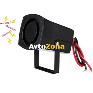 Аларма За Заден Ход, Бийпър, 12V, 105db, За Камион, Автобус, Ремарке и Др.