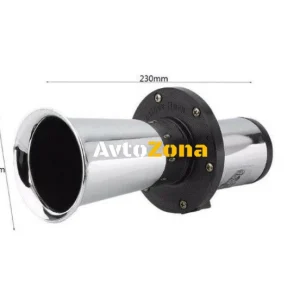 Ретро тромба клаксон с компресор подходящ за всички превозни средства на 12v 110dB