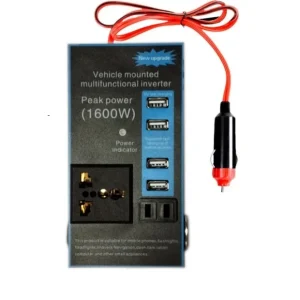 Мултифункционален Инвертор преобразувател на напрежение от 12V на 220V - 1600W