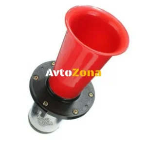 Мощна Ретро Тромба, Клаксон с Компресор, 12V, 22.5 см, 110db
