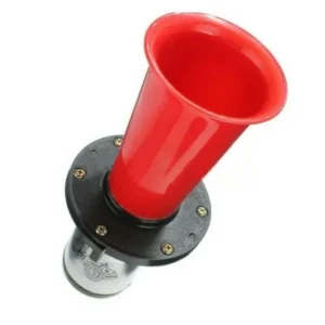 Мощна Ретро Тромба, Клаксон с Компресор, 12V, 22.5 см, 110db
