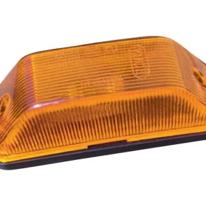 Универсална жълта оранжева сигнална лампа мигач габарит 14 х 5,5 cm 12V - 24V