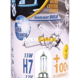 Комплект от 2 броя халогенни крушки крушка H7 Х7 12V 55W + 100% 5000K E4 Goodyear Гудиър