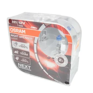 Крушка H1, 12V, 55W, цвят: бял, тип фасунга: P14,5S, серия: Night Breaker Laser 150+