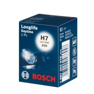 Крушка H7, 12V, 55W, тип фасунга: PX26D, серия: Longlife Daytime