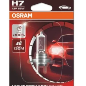 Крушка H7, 12V, 55W, тип фасунга: PX26D, серия: Night Breaker Silver