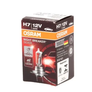 Крушка H7, 12V, 55W, тип фасунга: PX26D, серия: Night Breaker Silver 100+