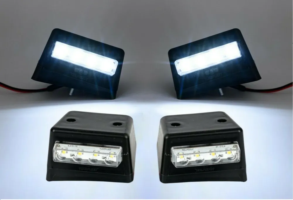 12V Комплект Лява и Дясна LED Предни Габаритни Светлини за покрив ,Лампи, Маркери За Ford Transit Mk5 Mk6 Форд Транзит 199...