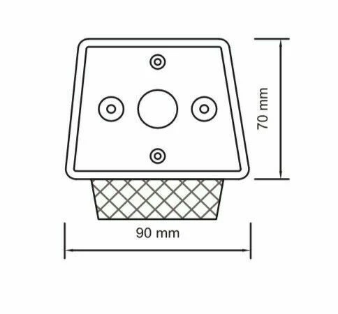 12V Комплект Лява и Дясна LED Предни Габаритни Светлини за покрив ,Лампи, Маркери За Ford Transit Mk5 Mk6 Форд Транзит 199...