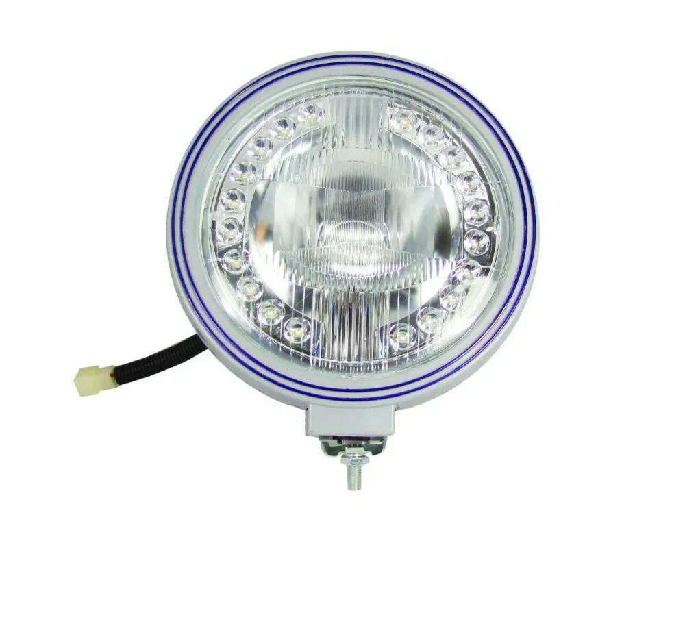 23см 12V Универсален Халоген С Функция Ангелски Очи 20 LED Диода, Фар за Мъгла, Spot Насочена Светлина