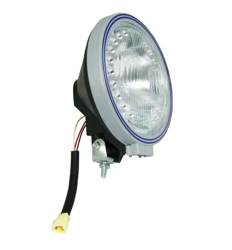 23см 12V Универсален Халоген С Функция Ангелски Очи 20 LED Диода, Фар за Мъгла, Spot Насочена Светлина