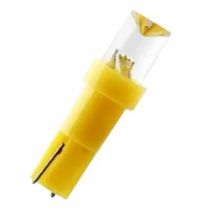 Лед крушки тип T5 12V/1,2W жълт