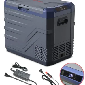 Преносим хладилник фризер хладилна кутия с компресор 12V/24V 100/220V 50 литра Flexzon