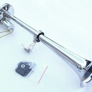 Тромба клаксон 12V/24V единична камион ТИР 12 и 24 волта 43 CM