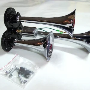 Тромба клаксон 12V/24V тройна камион ТИР 12 и 24 волта