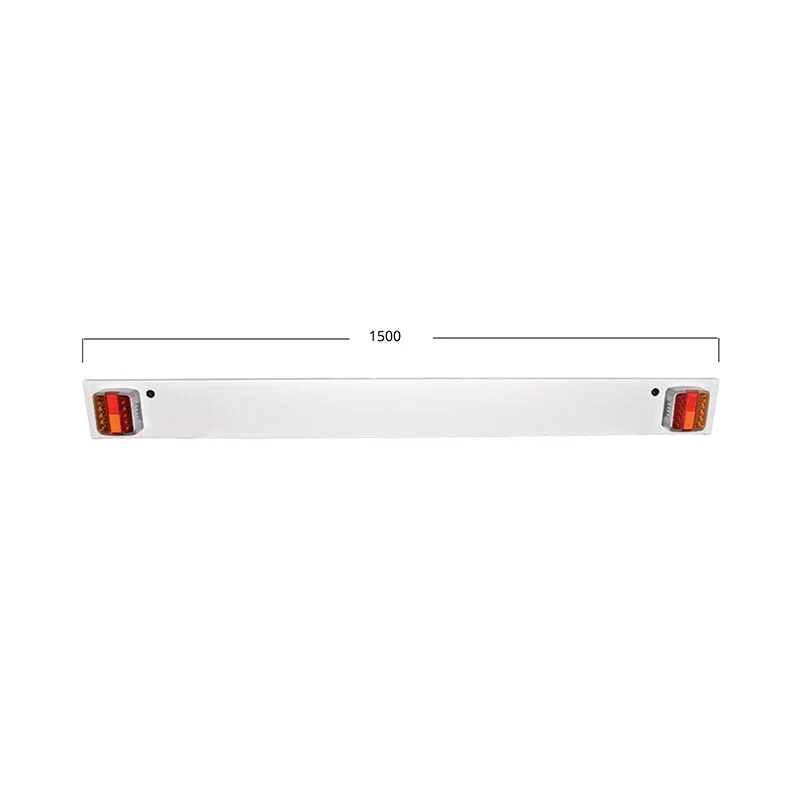 Греда за ремарке 1500 мм, 2x LED лампа, 6 м кабел, 7-пинов контакт 12/24V